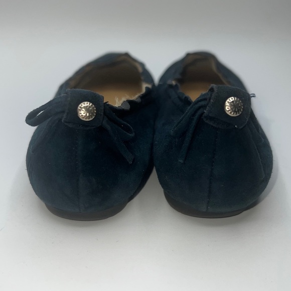 Jack Rogers Blue Suede Slip On Ballet Flats Shoes; 6M - Picture 5 of 8